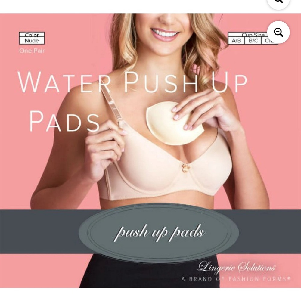 Water push up pads